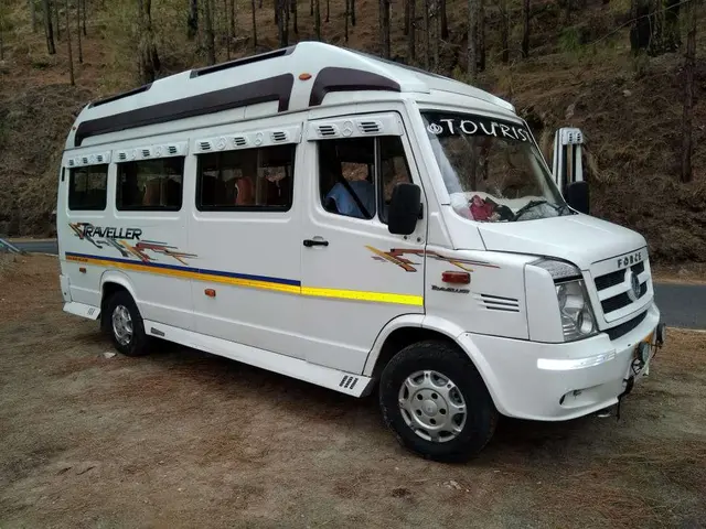 Tempo Traveller taxi for rent - 12 seater
